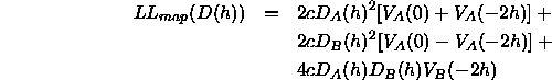 LLmap(D(h)) = ...