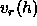v_r(h)